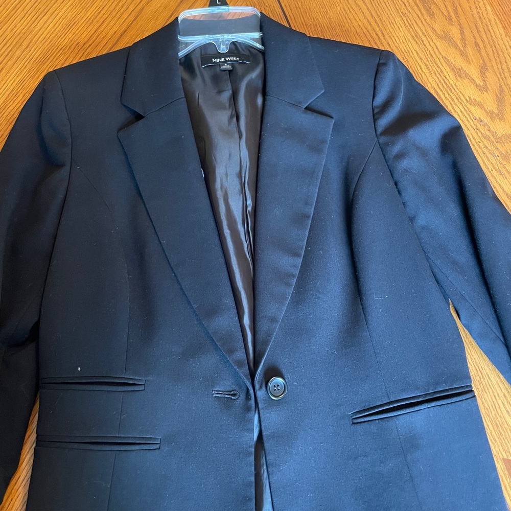 Nine West Classic Black Blazer